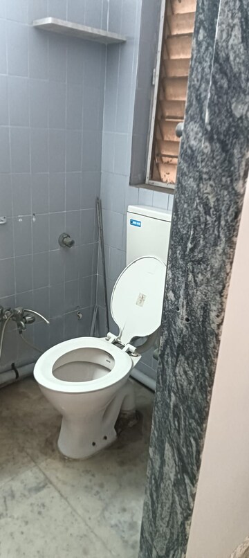 Bathroom in 2 BHK Apartment at Flower Valley Complex, Khopat – for Rent