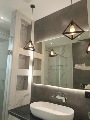 Kitchen in 4 BHK Builder Floor at Gupta Awas, Sector 43 – for Rent