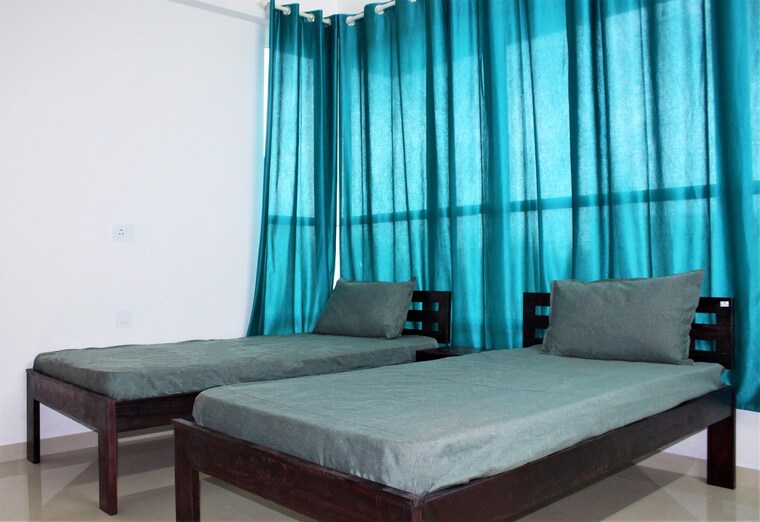 Bedroom, kalpataru-crest Pg For Girls In Bhandup West 9388308