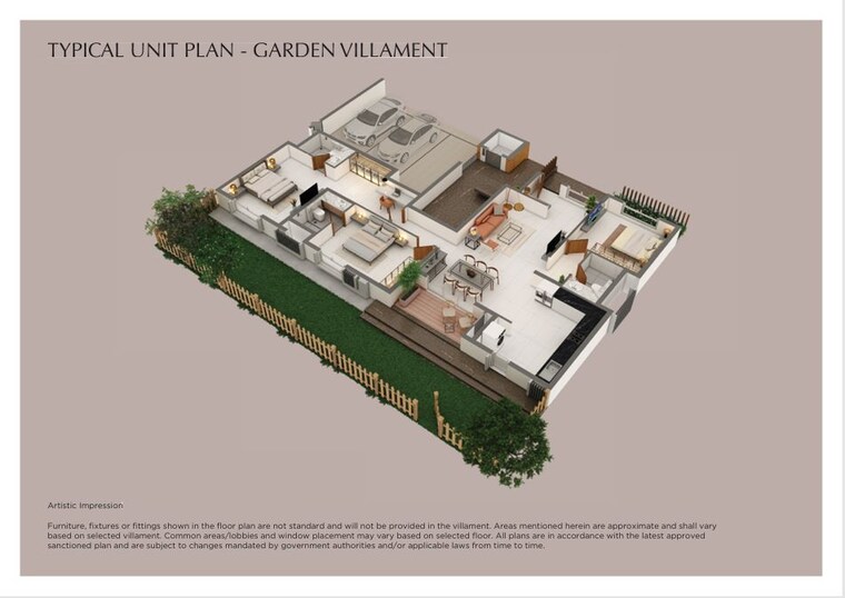 Master Plan, provident-deansgate 3 Bedroom 2173 Sq.Ft. Villa In Kempalingapura Bangalore 9388314
