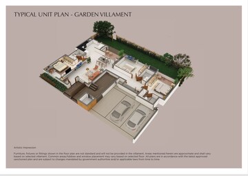 Master Plan in 3 BHK Villa at Provident Deansgate, Kempalingapura – for Sale