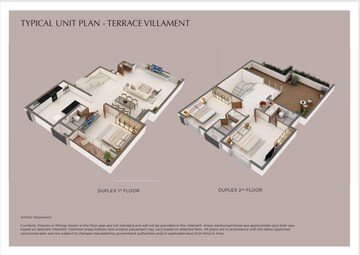 Floor Plan in 3 BHK Villa at Provident Deansgate, Kempalingapura – for Sale