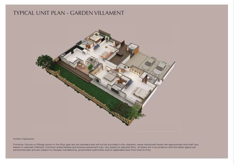 Master Plan, provident-deansgate 3 Bedroom 2173 Sq.Ft. Villa In Kempalingapura Bangalore 9388314