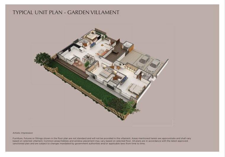 Master Plan, provident-deansgate 3 Bedroom 2173 Sq.Ft. Villa In Kempalingapura Bangalore 9388314