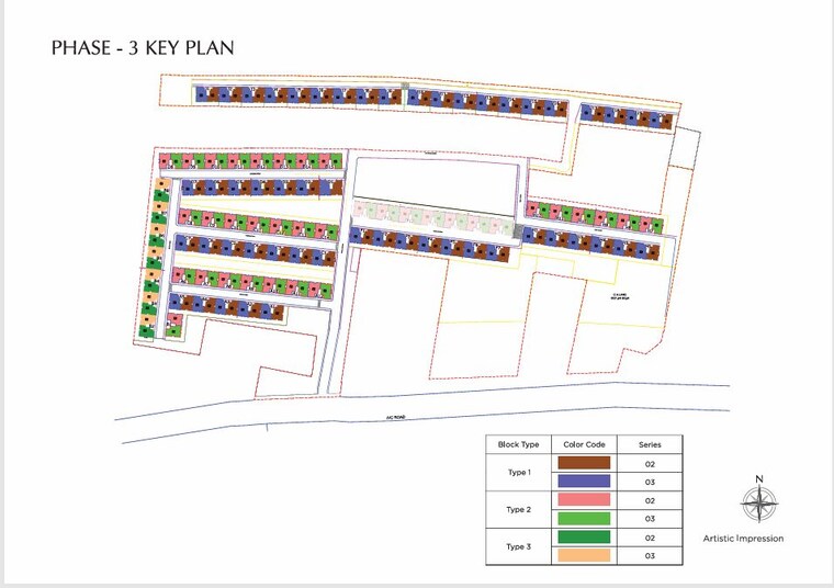 Floor Plan, provident-deansgate 3 Bedroom 2173 Sq.Ft. Villa In Kempalingapura Bangalore 9388314