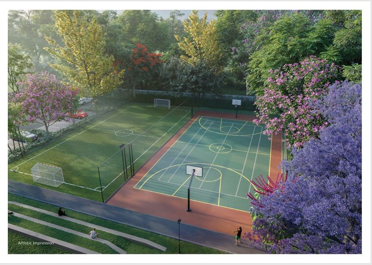 Garden, provident-deansgate 3 Bedroom 2173 Sq.Ft. Villa In Kempalingapura Bangalore 9388314