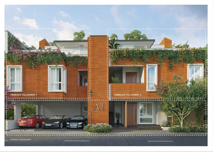 Exterior View, provident-deansgate 3 Bedroom 2173 Sq.Ft. Villa In Kempalingapura Bangalore 9388314