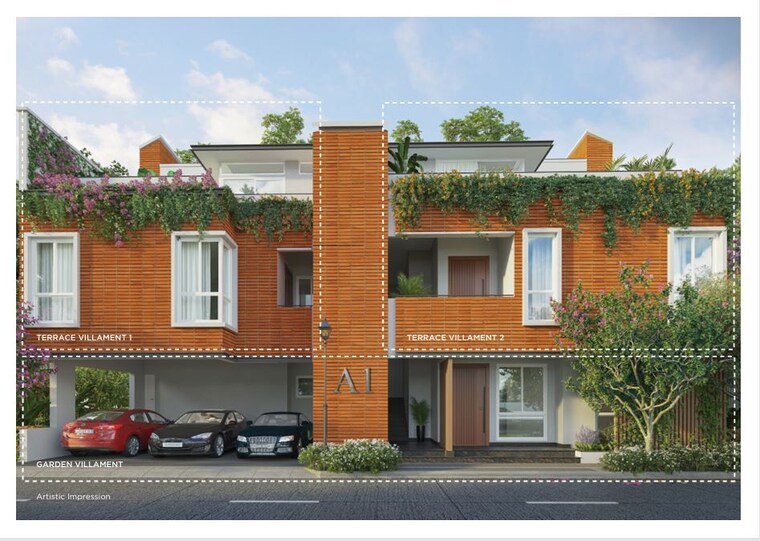 Exterior View, provident-deansgate 3 Bedroom 2173 Sq.Ft. Villa In Kempalingapura Bangalore 9388314