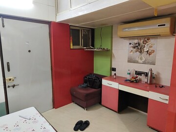 Living Room in 1 RK Apartment at Silver Castle Andheri East, Andheri East – for Rent