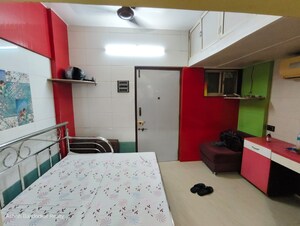 Master Bedroom in 1 RK Apartment at Silver Castle Andheri East, Andheri East – for Rent