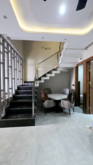 Staircase in 3 BHK Villa at Kingson Green Villa, Sector 16 Greater Noida – for Sale