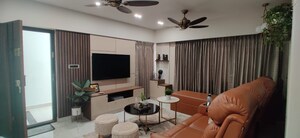 Living Room in 2 BHK Apartment at Trendsquare Ortus Apartment, Dasarahalli – for Rent