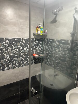 Bathroom in 2 BHK Apartment at Trendsquare Ortus Apartment, Dasarahalli – for Rent