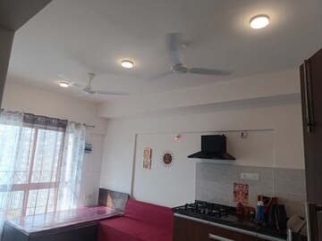 Living Room in 1 BHK Apartment at Geras World of Joy S, Kharadi – for Rent