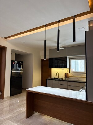 Kitchen in 4 BHK Apartment at Shree Balaji Wind Park, Near Nirma University On Sg Highway – for Sale