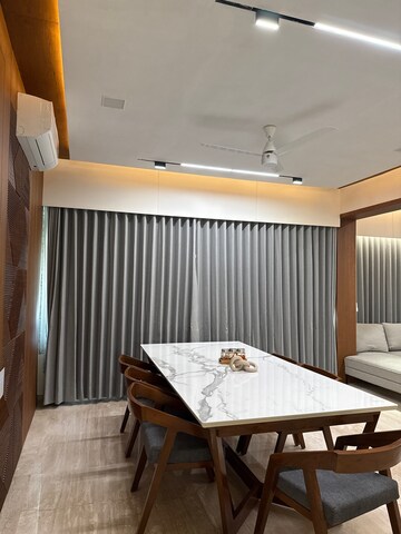 Dining area in 4 BHK Apartment at Shree Balaji Wind Park, Near Nirma University On Sg Highway – for Sale