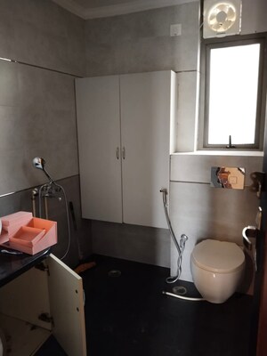 Bathroom in 3 BHK Apartment at Unitech Uniworld Gardens 2, Sector 47 – for Rent