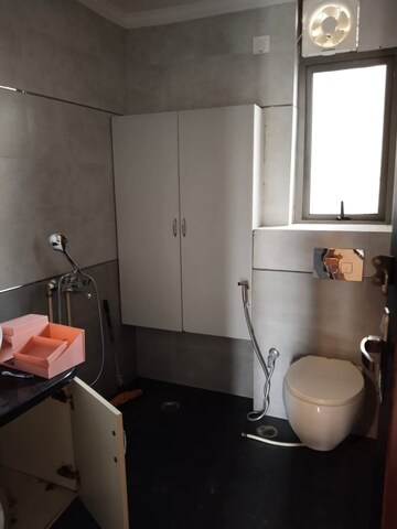 Bathroom in 3 BHK Apartment at Unitech Uniworld Gardens 2, Sector 47 – for Rent