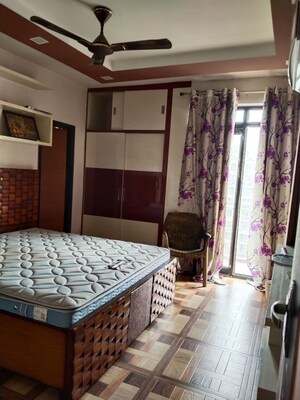 Bedroom in 3 BHK Apartment at Unitech Uniworld Gardens 2, Sector 47 – for Rent