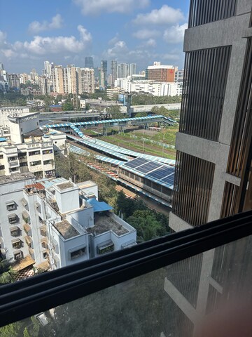 Balcony in 2 BHK Apartment at Neminath Ekta Suprabhat, Motilal Nagar – for Rent