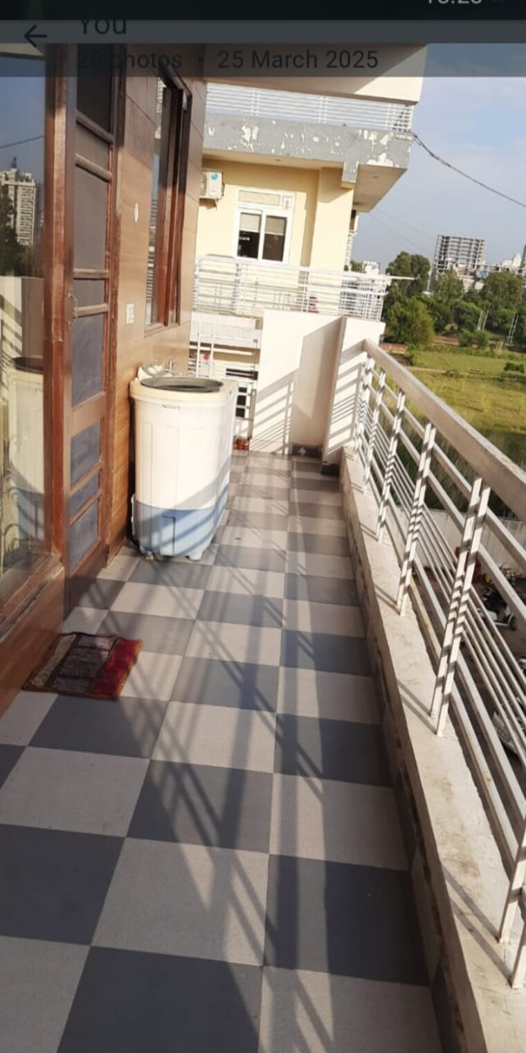 Balcony, sunshine-enclave 3 Bedroom 1530 Sq.Ft. Apartment In Vip Road Zirakpur 9388434
