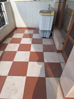 Balcony in 2 BHK Apartment at NK Savitry Enclave, Vip Road – for Rent