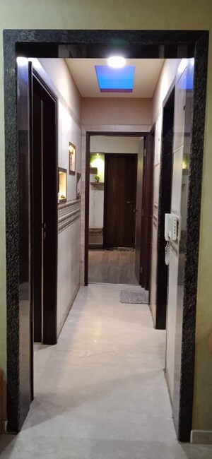 Building Lobby in 2 BHK Apartment at Omkar Ananta, Goregaon East – for Rent
