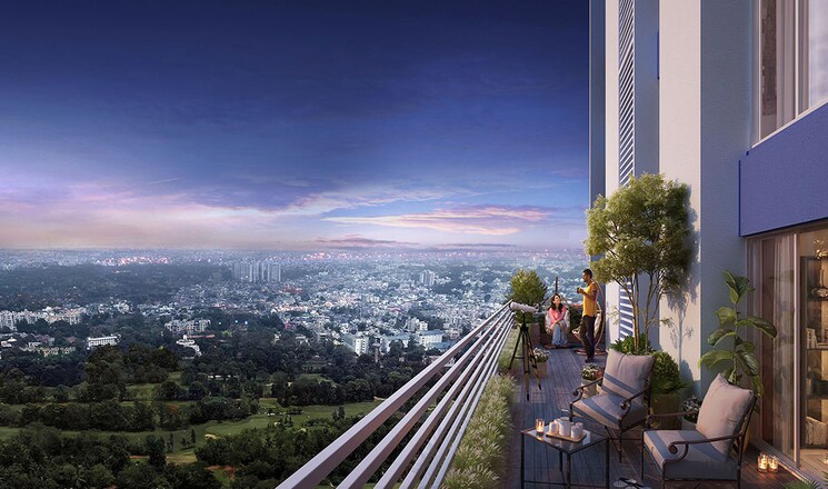 Balcony, sodepur 3 Bedroom 1450 Sq.Ft. Apartment In Sodepur Kolkata 9388640