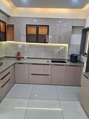 Kitchen in 3 BHK Apartment at Darshanam Club Life, Gotri – for Rent