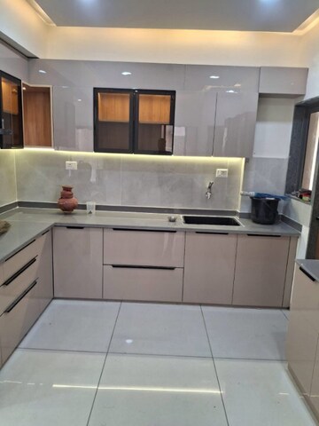 Kitchen in 3 BHK Apartment at Darshanam Club Life, Gotri – for Rent