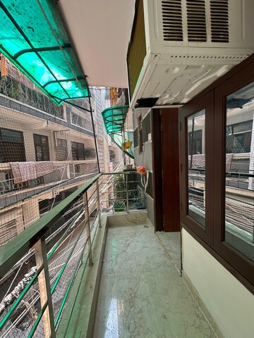 Balcony in 2 BHK Builder Floor at Saket – for Rent