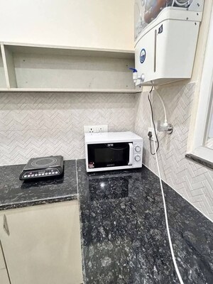 Kitchen in 1 BHK Apartment at Saket – for Rent