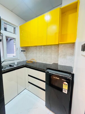 Kitchen in Studio Builder Floor at Sector 38 – for Rent