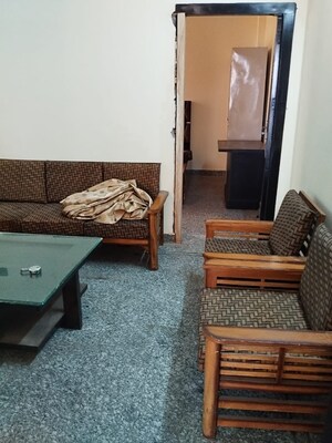 Living Room in 2 BHK Builder Floor at Subhash Nagar – for Rent