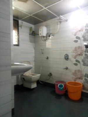 Attached Bathroom in 3 BHK Apartment at Swagat CHS Kharghar, Kharghar Sector 18 – for Sale