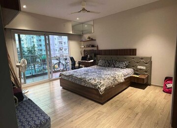 Bedroom in 4 BHK Apartment at L&T Raintree Boulevard, Hebbal – for Rent