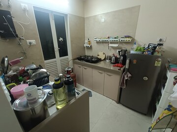 Kitchen in 2 BHK Apartment at Dosti Oak, Kolshet Industrial Area – for Sale