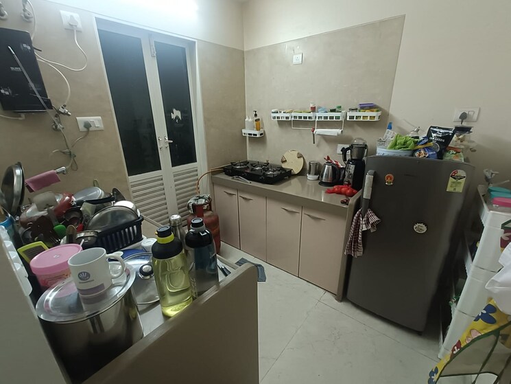 Kitchen, dosti-oak 2 Bedroom 550 Sq.Ft. Apartment In Kolshet Industrial Area Thane 9388813