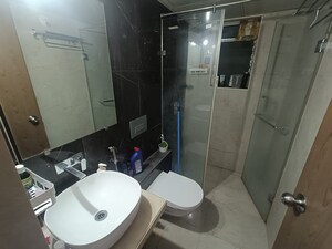 Bathroom in 2 BHK Apartment at Dosti Oak, Kolshet Industrial Area – for Sale