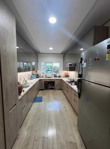 Kitchen in 4 BHK Apartment at L&T Raintree Boulevard, Hebbal – for Rent