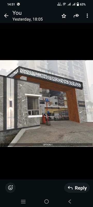 2 BHK Apartment – Exterior View View at VIctoryone Amara, Sector 16 Greater Noida - for Sale