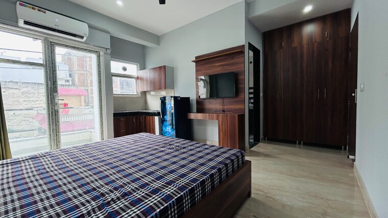 Bedroom, sector 38 Studio 634 Sq.Ft. Builder Floor In Sector 38 Gurgaon 9388852