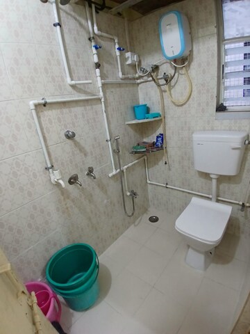 Bathroom in 2 BHK Apartment at Kumar Samruddhi Society, Vishrantwadi – for Sale