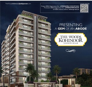 2 BHK Apartment – Exterior View View at Jankipuram - for Sale