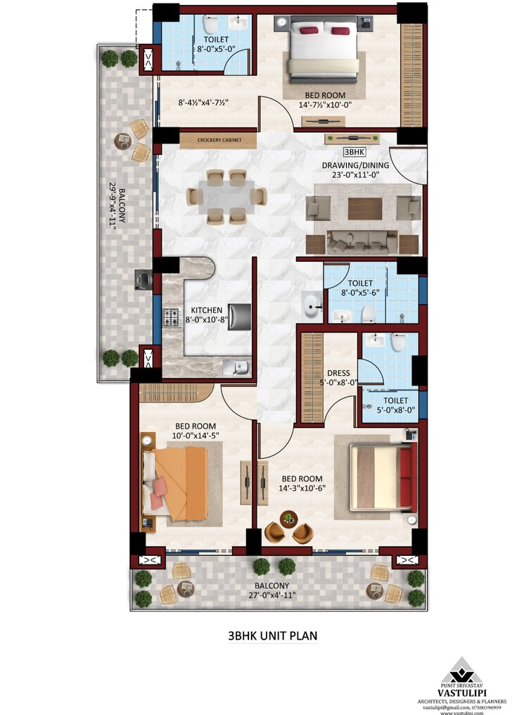 Floor Plan, jankipuram 2 Bedroom 1070 Sq.Ft. Apartment In Jankipuram Lucknow 9386901