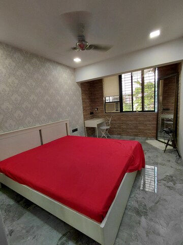 Balcony in 1 BHK Apartment at Kalpataru Shravasti, Malad West – for Rent