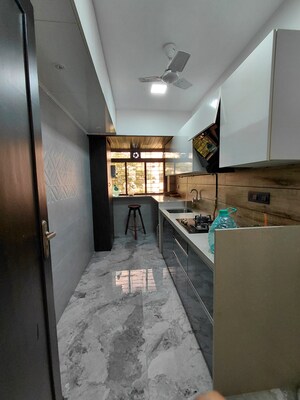 Kitchen in 1 BHK Apartment at Kalpataru Shravasti, Malad West – for Rent