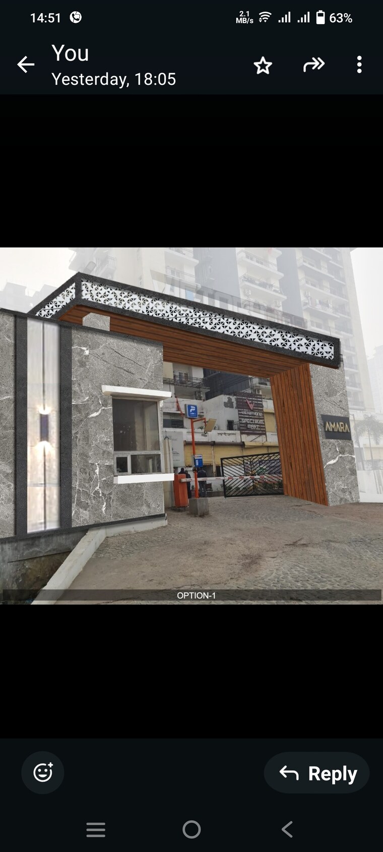 Exterior View, victoryone-amara 2 Bedroom 1050 Sq.Ft. Apartment In Sector 16 Greater Noida Greater Noida 9388900