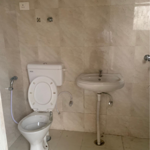 Bathroom in 2 BHK Apartment at Signature The Millennia 2, Sector 37d – for Rent