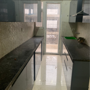 Kitchen in 2 BHK Apartment at Signature The Millennia 2, Sector 37d – for Rent